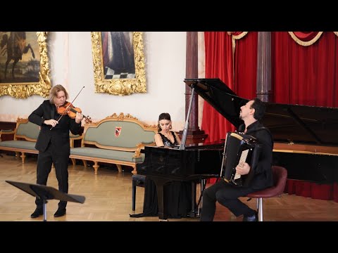Astor Piazzolla–Oblivion | Live Performance | Tatia Chikovani, Alexsey Kolesnikov & Roberto Palermo