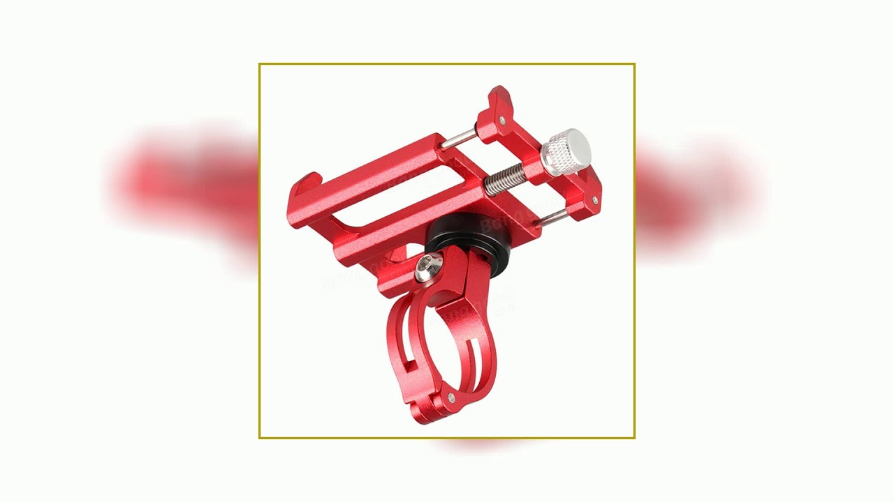 GUB PLUS8 Bike Handlebar Mount Holder Aluminum Rotatable Phone Bracket 3.5-6.2 Inch Cell Phone Mou..