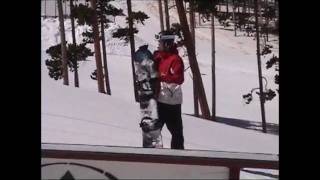 Snowboarding Wintergreen and Keystone by Hunter Dawkins.