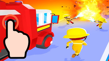 Fireman Run Save The City - New Levels - iOS, Android GamePlay