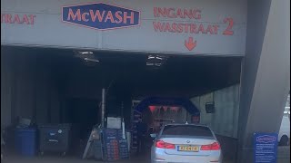 service station ￼ car wash the Netherland Holand country, Amsterdam capital city   Europe