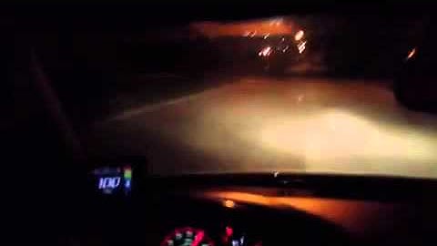 2010 Cobalt SS Launch Control 0-100 almost hits opossum