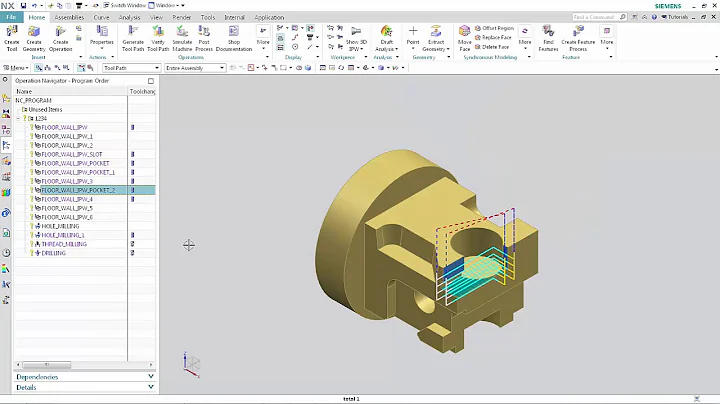 Tool and Tool Path Display Options in NX CAM
