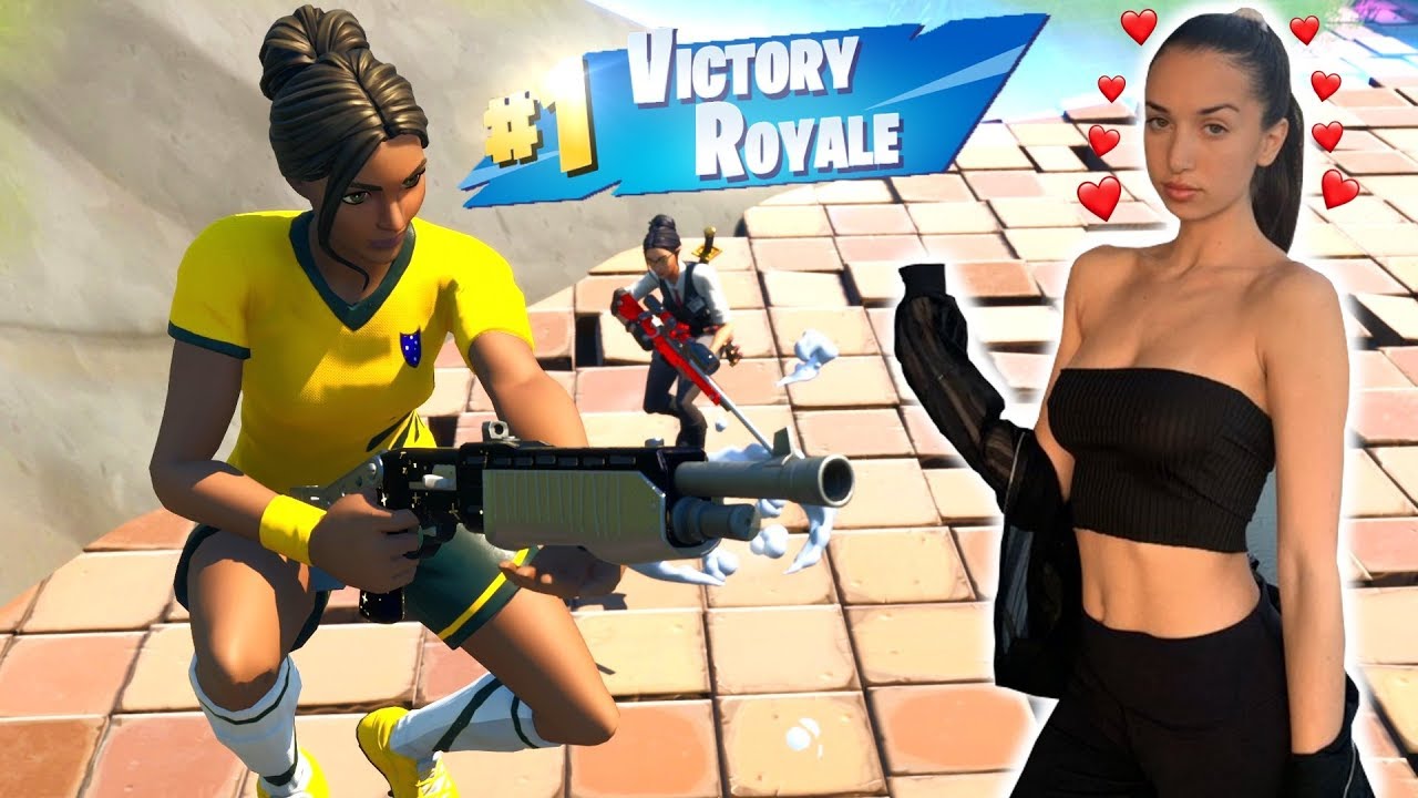 Carrying My Girlfriend To A Win On Fortnite - Youtube-7747