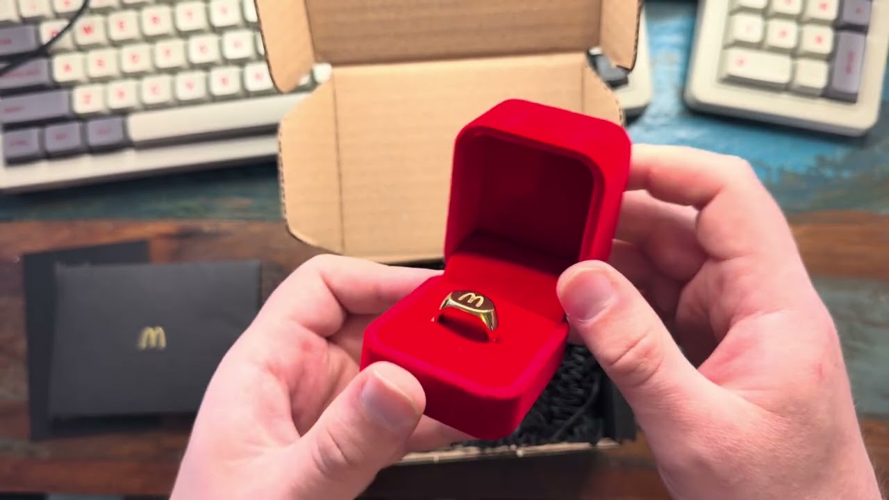 McDonald's Master Ring Unboxing & Explanation - YouTube