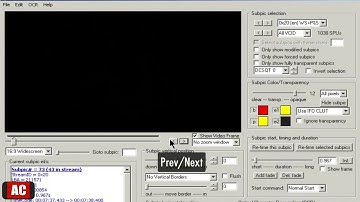 Extract Subtitles from DVD as .SRT on Windows-DVDSubEdit