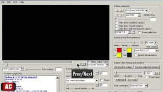 Extract Subtitles from DVD as .SRT on Windows-DVDSubEdit