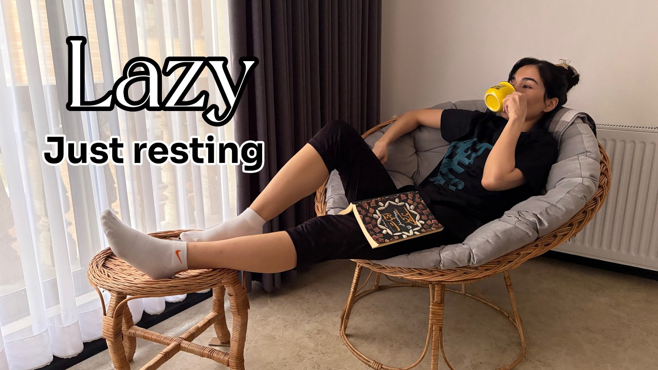 Lazy Day Vlog ☕️ | Cozy Relaxing Day at Home | Self Care, Rest & Chill