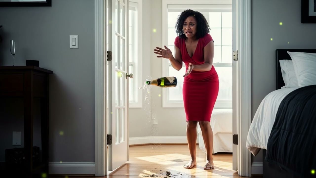 She came home unannounced to surprise her husband after his promotion but found him with…