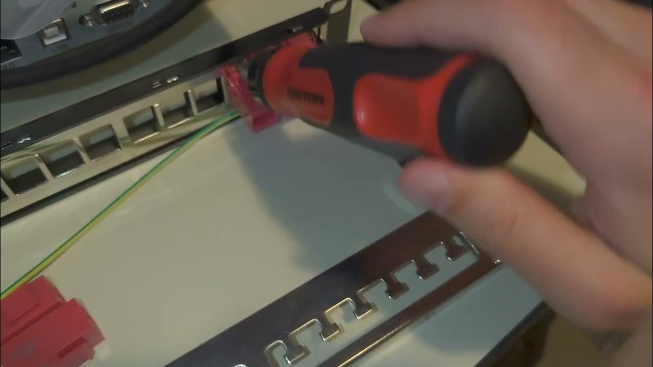 How to remove a keystone jack from a patch panel YouTube