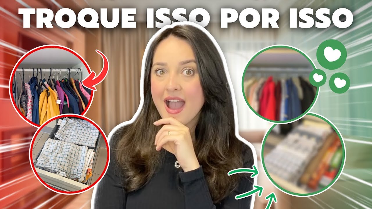 10 SUBSTITUIÇÕES QUE VÃO MUDAR COMPLETAMENTE A ORGANIZAÇÃO DA SUA CASA | TROQUE AQUILO POR ISSO