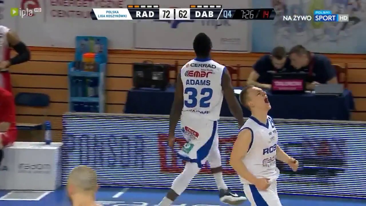 Kim Adams - rewelacyjna asysta! #PLKPL play