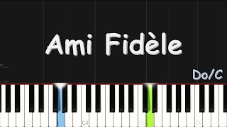 Holly Djamboult - Ami Fidèle | EASY PIANO TUTORIAL BY Extreme Midi