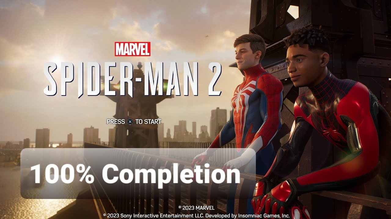 Marvel's Spider-Man 2 - 100% Completion - YouTube