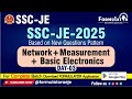 Target SSC-JE Electrical Engineering Day-03 Mix Type Question Network+Measurement+Basic Electronics