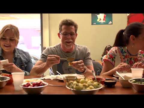 Chilied shrimp tacos, from the video