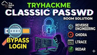 Reverse Engineering Tryhackmes Classic Passwd Room With Ghidra, Ltrace, And Redar Tools