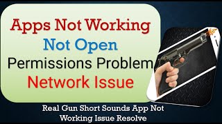 How To Fix Unfortunately, Real Gun Short Sounds App has stopped | Keeps Crashing Problem screenshot 4