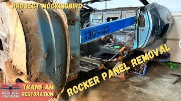 Convertible Rocker panel removal