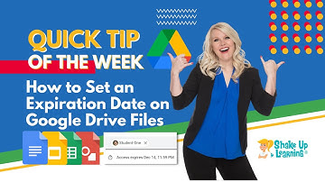 How to Set an Expiration Date on Google Drive Files