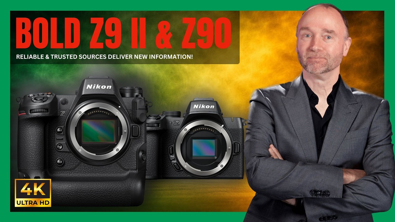 Утечка технических характеристик двух флагманских камер: Nikon Z9 II и Nikon Z90.