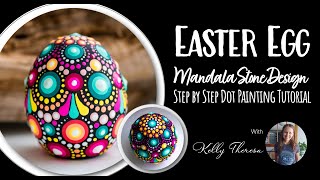 Dot Mandala Easter Egg Tutorial