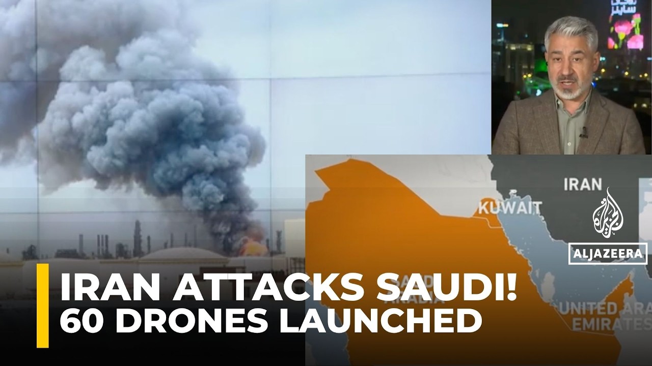 إيران تطلق 60 طائرة مسيرة باتجاه السعودية | الدفاعات الجوية الخليجية في حالة تأهب قصوى