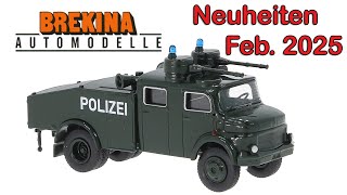Brekina Modellauto Neuheiten Februar 2025