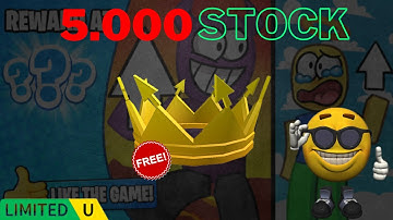 [❌] Clicker War Crown - Free Limited UGC Roblox
