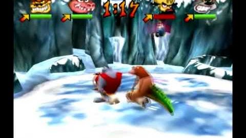 Crash Bash - Warp Room 4: Forest - 64) Manic Panic Lv. 3