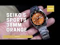 Unboxing Seiko 5 Sports 38mm Orange SRPK35