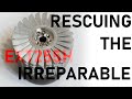 Rescuing the irreparable - Edwards EXT255 turbomolecular pump repair