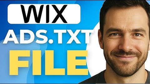 How To Add The Ads txt File To A Wix Website