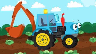 kote kitty the tractor song wheels go round and round kids songs
