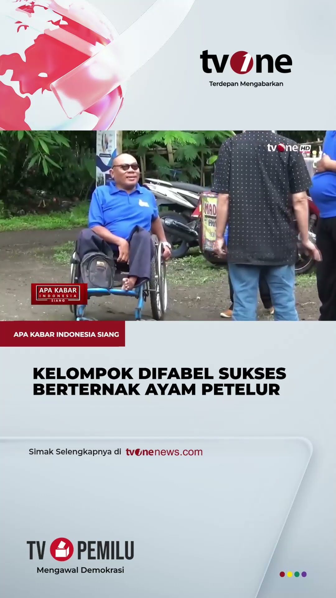 Kelompok Difabel di Sleman Sukses Kembangkan Peternakan Ayam | tvOne