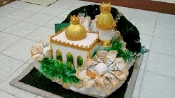 Mahar seperangkat alat sholat bentuk masjid,kubah emas,pelangi shop - Durasi: 25.08. 