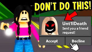NEVER USE THIS NAME in Roblox Brookhaven at 3AM!