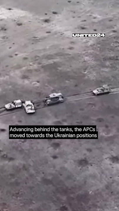 'Successful' Assault by the Russians, Donetsk region. The enemy deployed T-72B and T-62MV tanks