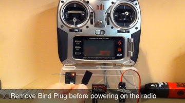 Spektrum Preset Failsafe Steps