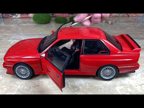 BEST] Unboxing & Review: 1/18 Scale BMW E30 M3 in Red by