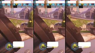 3500 vs 9100 vs 9400f 오버워치 롤 프레임 비교