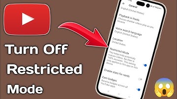 𝗛𝗼𝘄 𝗧𝗼 𝗧𝘂𝗿𝗻 𝗢𝗳𝗳 𝗥𝗲𝘀𝘁𝗿𝗶𝗰𝘁𝗲𝗱 𝗠𝗼𝗱𝗲 𝗢𝗻 𝗬𝗼𝘂𝗧𝘂𝗯𝗲 (𝟮𝟬𝟮𝟱 𝗘𝗮𝘀𝘆 𝗙𝗶𝘅)