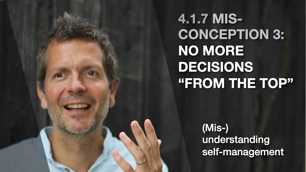 4 1 7 Misconception 3 No More Decisions from The Top Mis
