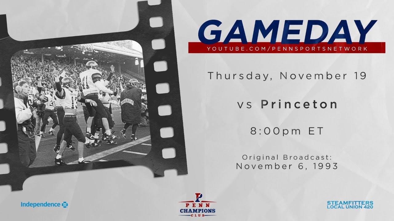 FOOTBALL CLASSICS: Football vs Princeton (November 6, 1993)