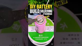 How to Solder 18650 Batteries Safely | DIY Electronics Guide#LithiumIon #Electronics #DIYProjects