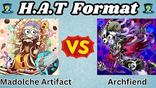 Madolche Artifact Vs Archfiend! | HAT Format Replay Review! | Yu-Gi-Oh! April 2014 Banlist