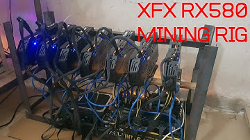 NEW XFX RX580 MINING RIG| ETH MIINING RIG | NICEHASH MINER
