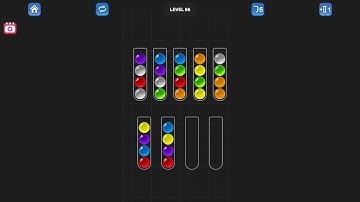 Ball Sort Puzzle - Color Game Level 96 Solution (Android)