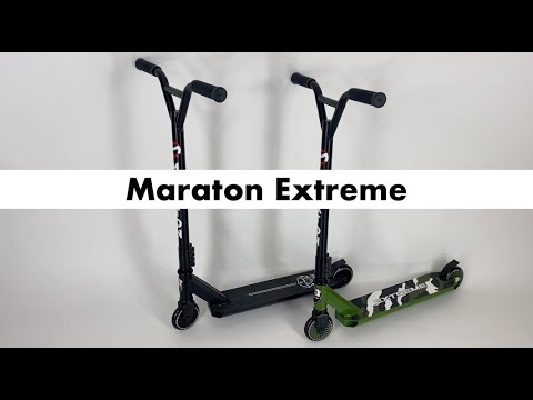Самокат трюковий Maraton Extreme хакі, видео 1