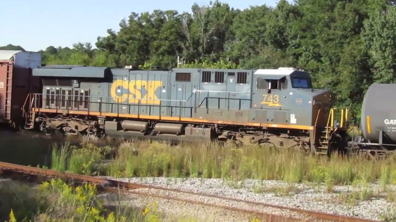 Railfanning In Manchester, GA Fitzgerald Sub 09-29-22